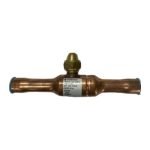 Superior 586C-10S Full Port Refrigeration Ball Valve, 5/8" ODS