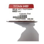Titan HD POCFD304A Heavy Duty Motor Run Capacitor, Oval view 3