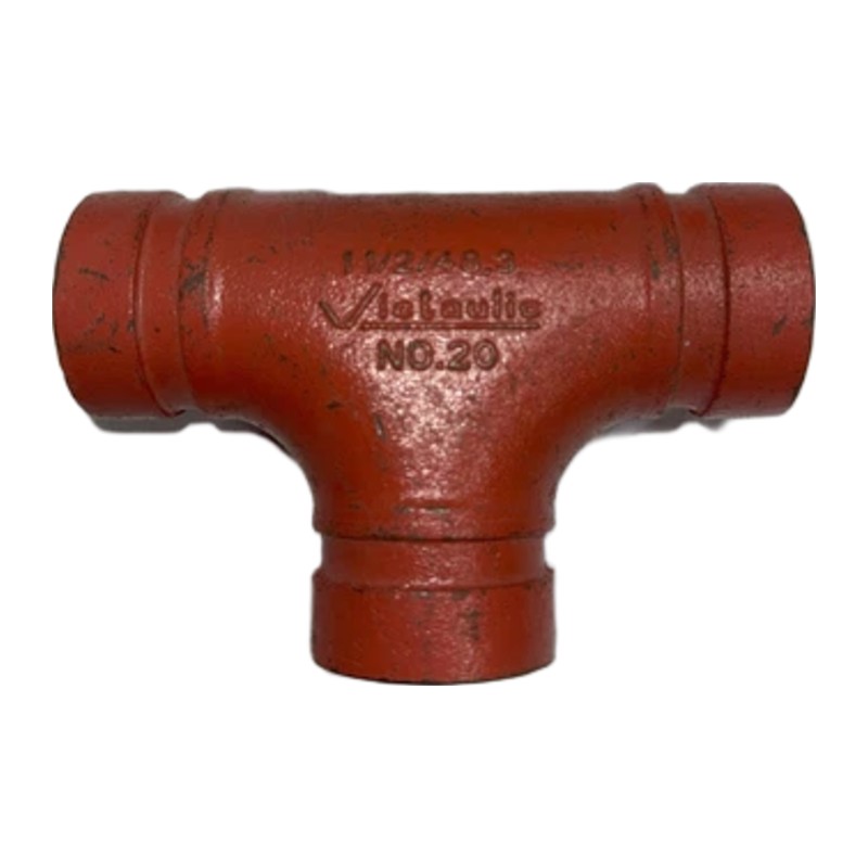 Victaulic No. 20 1-1/2" Grooved Tee Victaulic No. 20 1-1/2" Grooved Tee